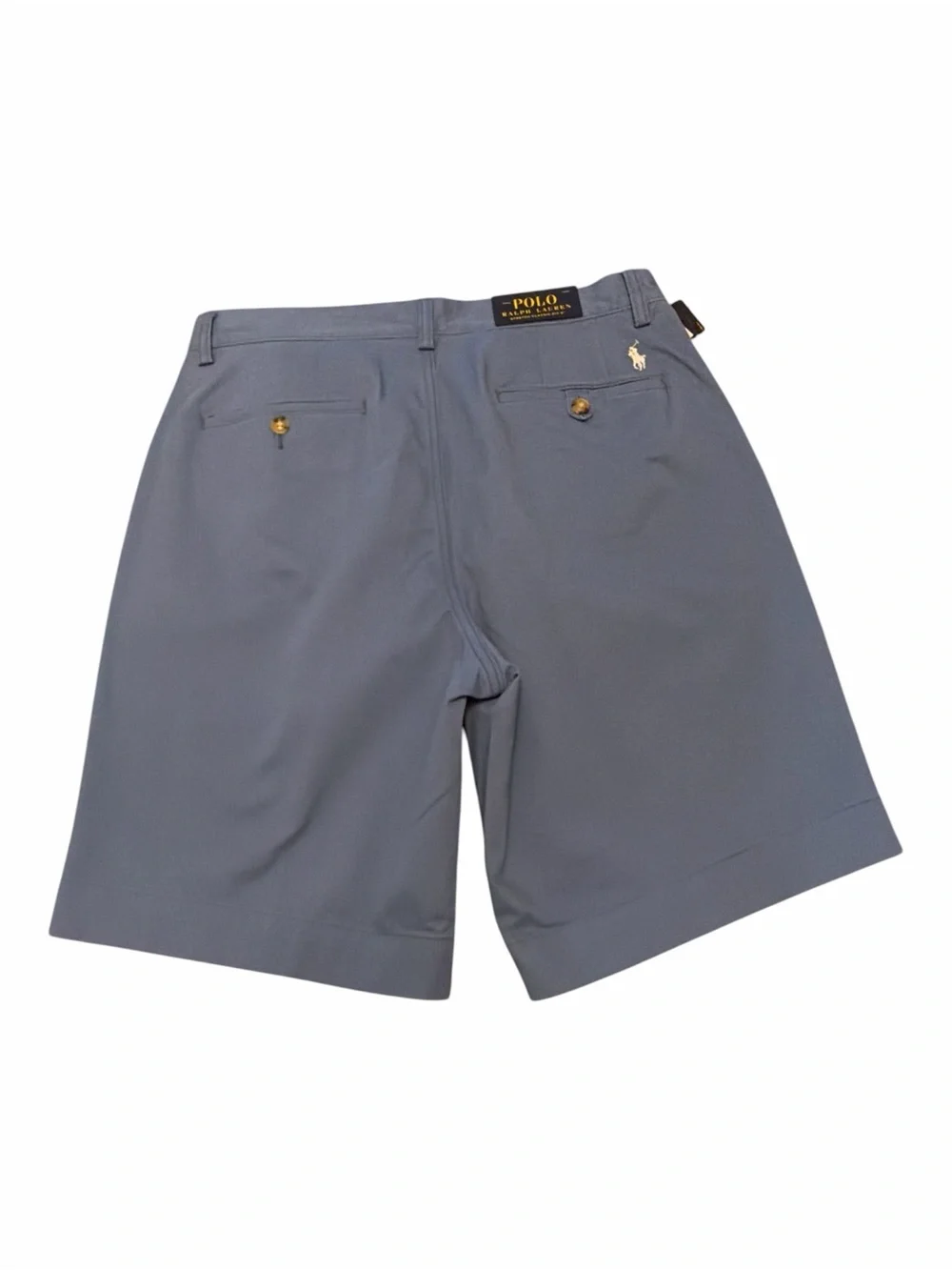 NWT Polo Ralph Lauren Stretch Classic Fit 9” Slate Blue Shorts Men’s 32